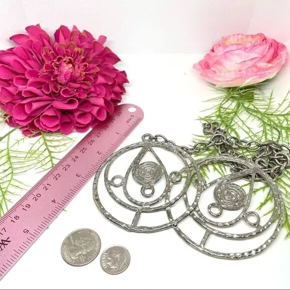 VINTAGE⚜️Bohemian Artistic Statement Necklace - Picture 9 of 9